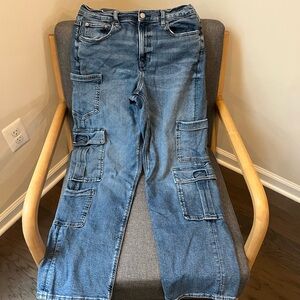 American Eagle Outfitters Blue Relaxed Jeans